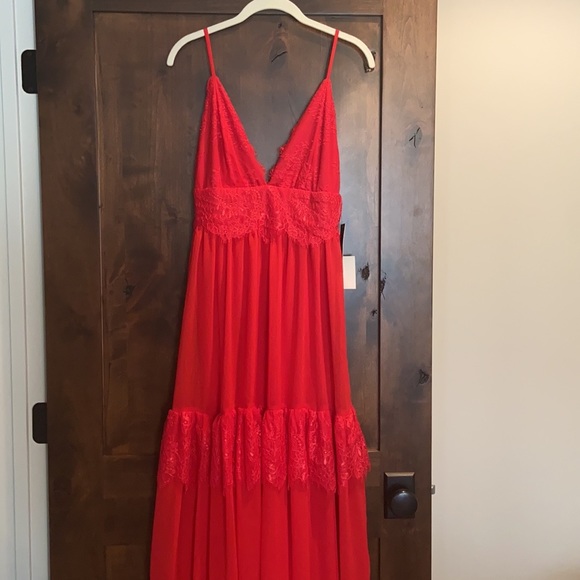 lulus dream about me prom dress | red - Picture 5 of 16